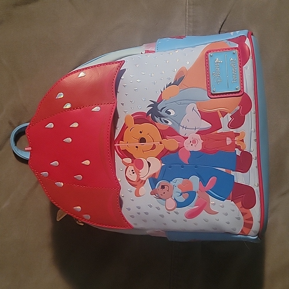 Winnie pooh backpack & matching wallet